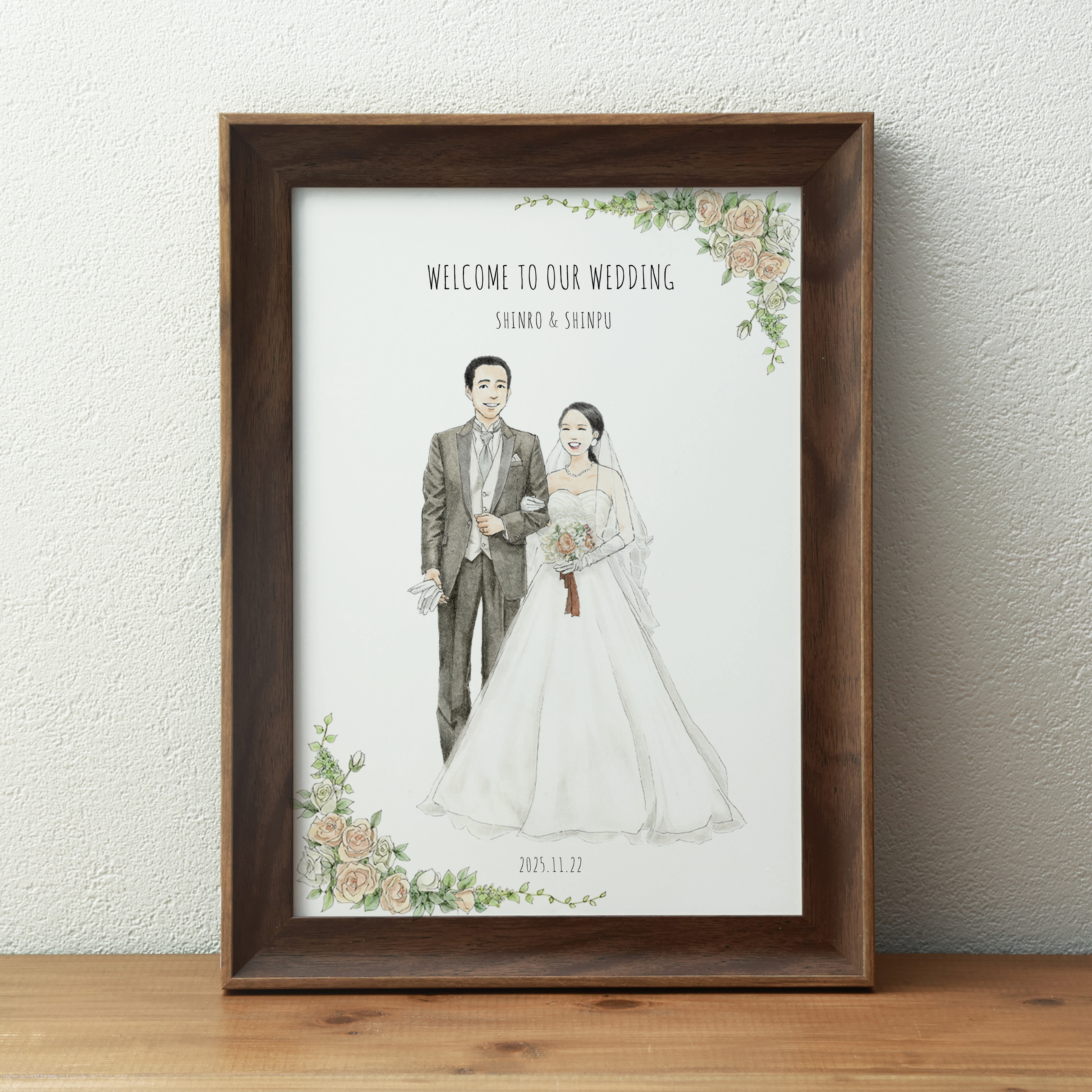 似顔絵(半光沢紙)