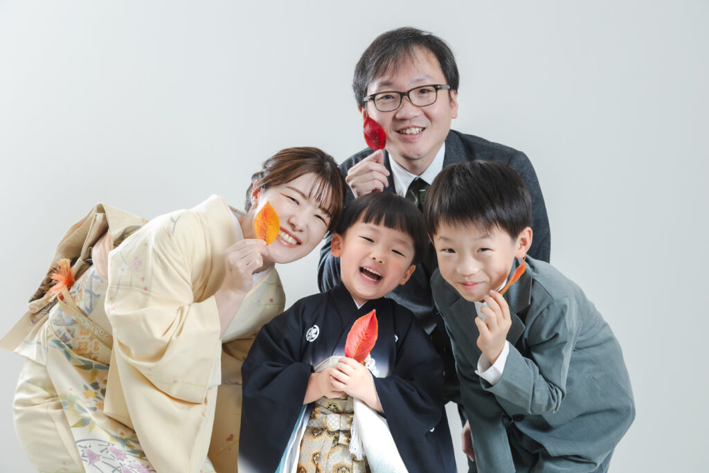 七五三スタジオ撮影